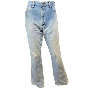 Rustler Jeans Vintage 80s 30 x 32 Women High Rise Boot Cut Light Wash Denim Pant